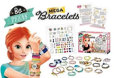 ženske pletene kape: Mega narukvice 101567 Buki – kreativni DIY set za decu 8+ Opis — 1