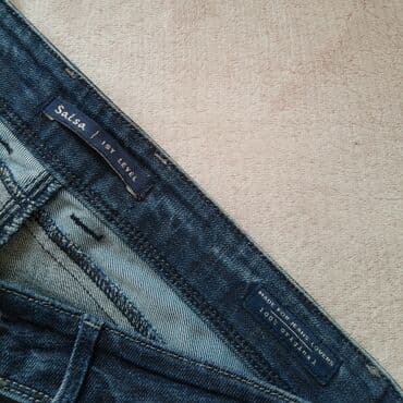 farmerke sa lastisem: Potpuno nove original Salsa farmerice W29; L32 Boja- indigo, kao na — 5