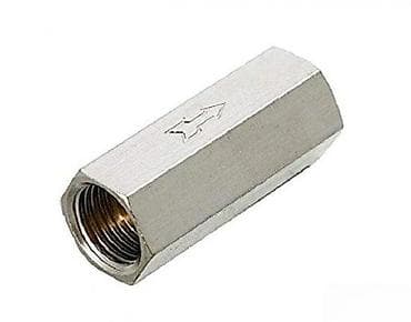 Jednosmerni ventil 1/4" - Tip: inline jednosmerni (check) ventil -