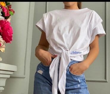 M (EU 38), Cotton, color - White