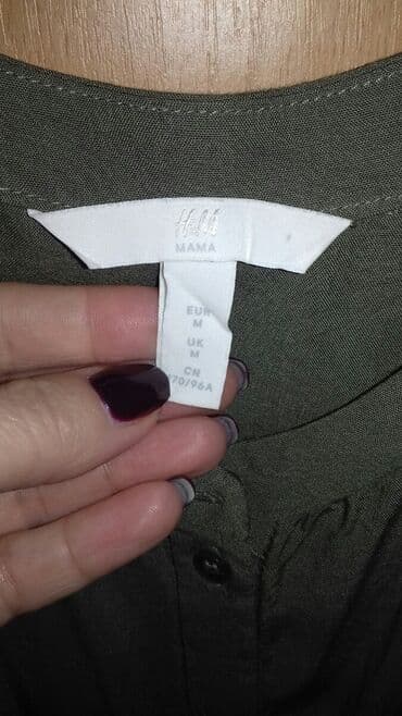 haljine c a: H&M M (EU 38), bоја - Maslinasto zelena, Dugih rukava — 2