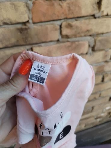 geris papuce cena: Novo – LC Waikiki baby body-haljinica za bebe - Brend: LC Waikiki - — 3