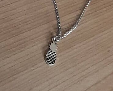 adidas samba srebrne: Pendant necklace, Material: Stainless steel — 2