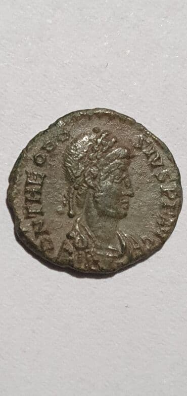 two and a half man online sa prevodom: ☆ THEODOSIUS I 379-395AD The Great 388AD Ancient Roman Coin Military — 1