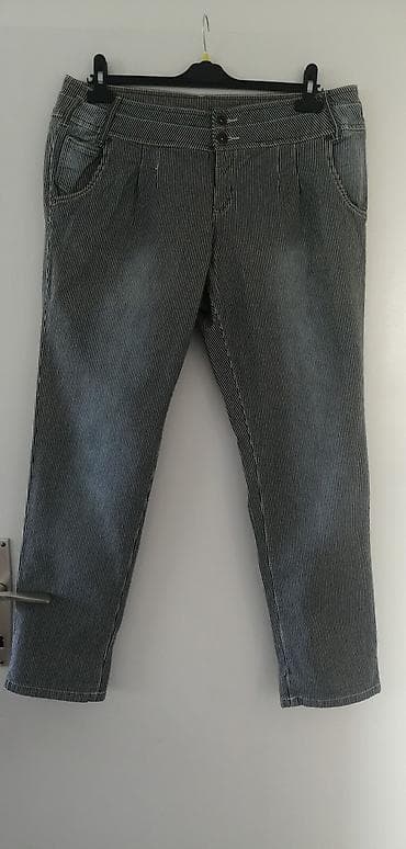 casio sat sa digitronom: Pantalone RAINBOW 46 snižene pamuk,elastin Moderne kvalitetne — 1