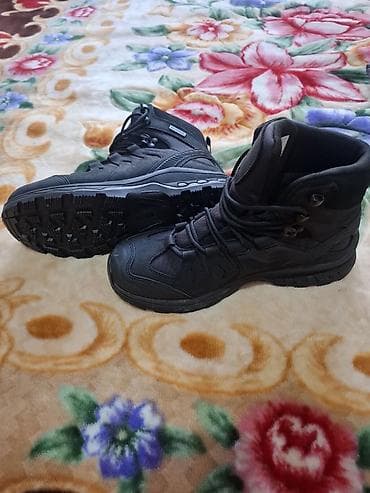 Planinarske/treking čizme – visoki model, crne boje - Veličina: EU 41