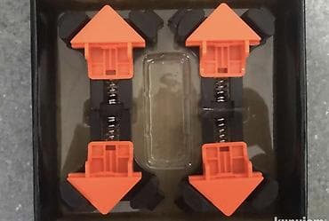 Stege: Set ugaonih stega za obradu drveta – 90° ugaoni graničnici sa oprugom — 2