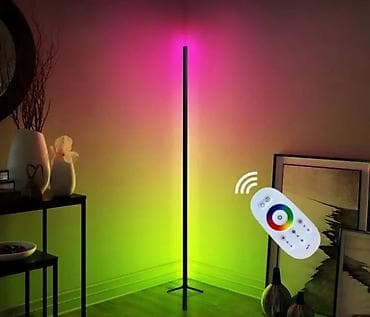 uradi sam ormari:   Podna LED lampa visine 150 cm sa daljinskim osetljivim na dodir — 1