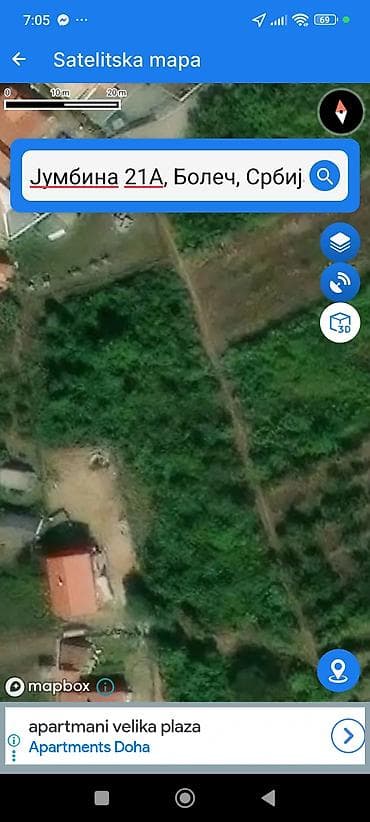 oglasi za stan kraljevo: Građevinsko zemljište – Boleč, Srbija - Lokacija: u zoni Виноградска — 6