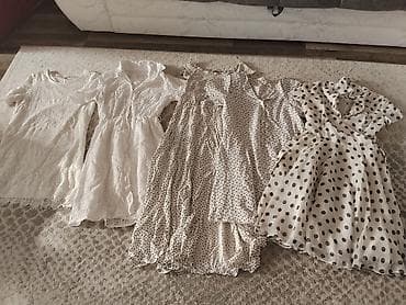 haljine s: Set haljina – svetle nijanse, prozračne letnje tkanine,5komada, 500din — 3