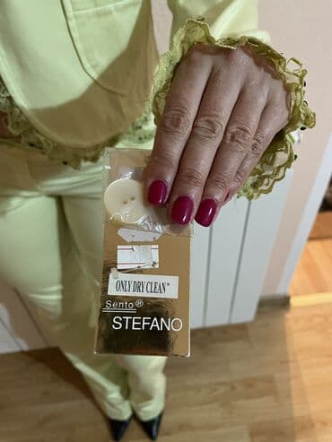 sanel kostimi: M (EU 38), Pamuk, Jednobojni, bоја - Zelena — 5