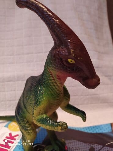 tommy hilfiger d: Dinosaurus 25x25 cm reljefna štampa,plastika - silikon — 3