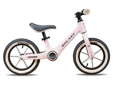 sonar za ribu: Balance bike 12" GALAXY EXPLORER – roza Balans bicikl bez pedala sa — 2