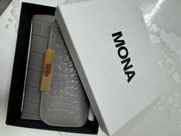 mona torba nova kolekcija mona tasne snizenje: Ženski novčanik, Mona, Materijal: Koža — 1