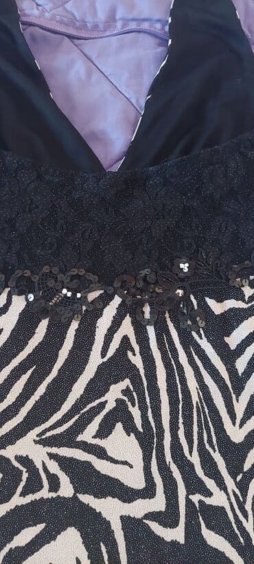 pantalone od vestacke koze: S (EU 36), Likra, Leopard, krokodil, zebra, bоја - Šareno — 3
