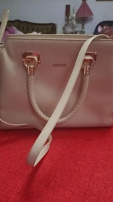 nike ranac zenski: Liu Jo ženska torba – bež/šampanj nijansa - Struktura: štepana — 2