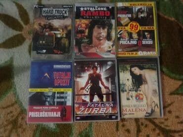 Knjige, audio i video formati: DVD filmovi razni komad je 500.din — 12