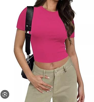 zara suknja sorc: Zara crop majice M — 2