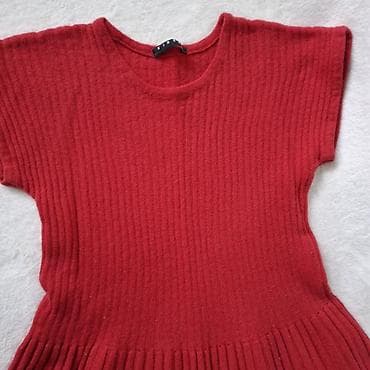 Dresses: Dečija pletena haljina SISLEY - Veličina: L (8–9 godina), visina 140 — 3