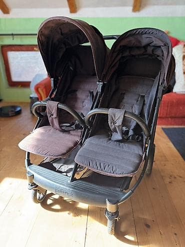 Ostale dečije stvari: Duple kolica za blizance/dvoje dece – Hauck - Tip: paralelna — 6