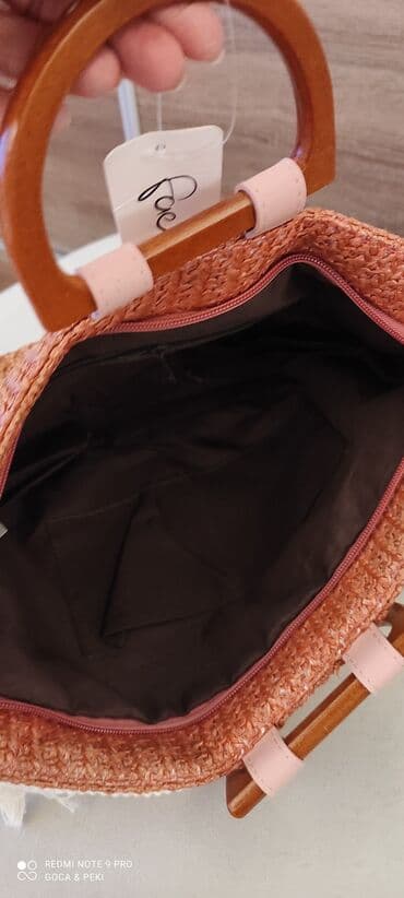 kais za kaput: Torba za rame, Materijal: Platno — 5