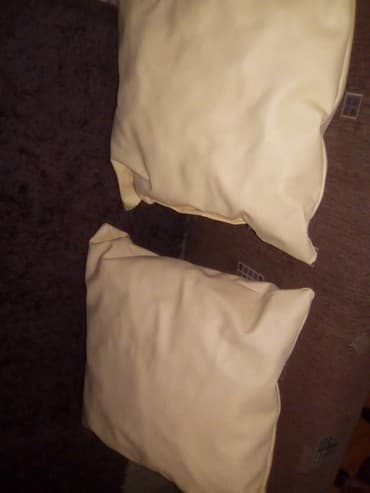 versace posteljina: Jastuci zuti od eko koze — 1