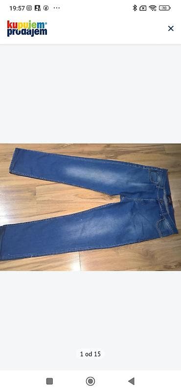 Farmerke, Emporio Armani, bоја - Svetloplava