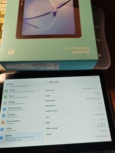 mini klima top shop: Huawei MediaPad T3 veličine 10 inca, od 2gb/16gb, procesor quad core — 3