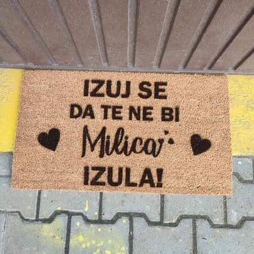 polovni tepisi iz uvoza ниш: Izuj se da te. NE BI IZULA OTIRAC PO VASOJ ZELJI DIMENZIJE — 7