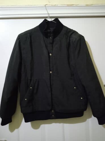 Men's Footwear: Crna bomber jakna Jordache - Klasičan bomber kroj sa malo širim — 1