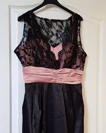 haljine c a: M (EU 38), color - Black, Cocktail, With the straps — 2