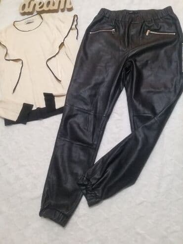 lanene pantalone lidl: S (EU 36), M (EU 38), Normalan struk — 4