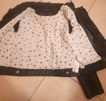 vuneni prsluci sa zlatibora: ZARA kozna jakna bajkerka 11-12 godina 152 cm, girls biker jacket — 7