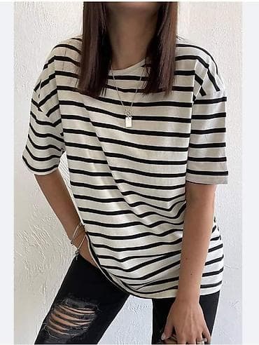 Pamucne majice na pruge NOVO! Sirok model S m l 1050 din KS Odmah na lalafo.rs Pamucne majice na pruge NOVO! Sirok model S m l 1050 din KS Odmah