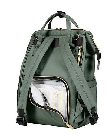 deciji satovi igracke: KikkaBoo Torba za mame Siena premium – army green (Šifra: KKB2) — 7