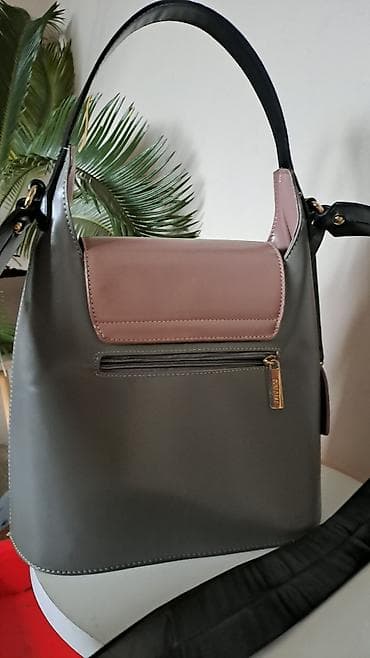 parka h: DUKIDASO ženska torba – elegantan „bucket“/hobo model - Materijal — 3