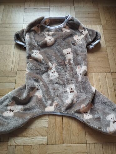 Cats: Topla zimska pidžama/odelce za psa - Materijal: mekani, baršunasti — 5