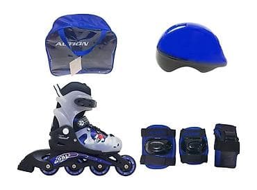Roler dečiji set s (30–33) plavi PVC ABEC-5 – Goal Action set Šifra