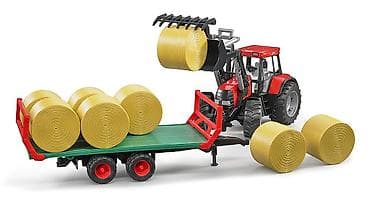 Toy Tractors: Prikolica sa 8 bala – Bruder, razmera 1:16 Šifra proizvoda: 02 Zemlja — 1