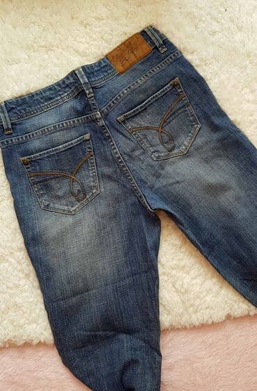 Women's Pants, Jeans, Shorts: Esprit Casual Denim farmerke – klasični tamno-plavi džins - Brend — 3