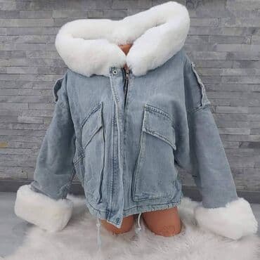 zara teksas jakne: Teksas jakne postavljene krznom 
4200din
Oversize model — 2