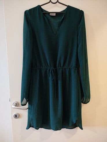 coma haljine: Vero Moda S (EU 36), bоја - Zelena, Dugih rukava — 1