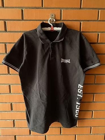 Men's T-shirt Lonsdale, bоја - Crna