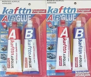 pegla za plasticne cevi cena: Sada možete zalepiti sve što poželite. Dvokomponentni LEPAK A+B 80+80 — 2