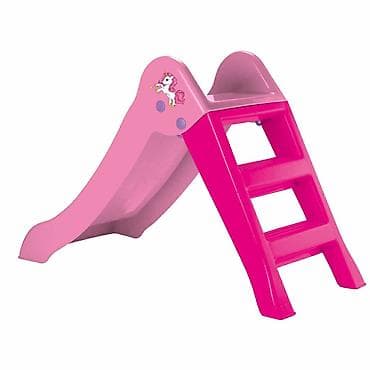 prodajem peć na drva: Dečiji tobogan – Unicorn tema, roze - Materijal: izdržljiva plastika — 2