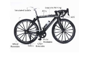 Mini Mountain Bike - metalni model u razmeri 1:10 Izuzetan, prelep — 8