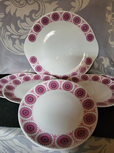 tanjiri za sitne kolace: Servis za torte,kolace Bohemija Epiag Carlsbad 70te. Servis bohamija — 2