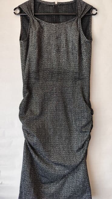 selection to perfection haljine: Zara L (EU 40), color - Grey, Cocktail, Without sleeves — 1