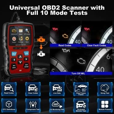 univerzalna dijagnostika: VDIAGTOOL VD30 OBD2, OBDII EOBD Scanner DTC Lookup Free Update, Auto — 3