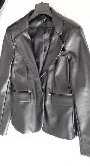 new yorker sortsevi: S, Leather, Single-colored — 4
